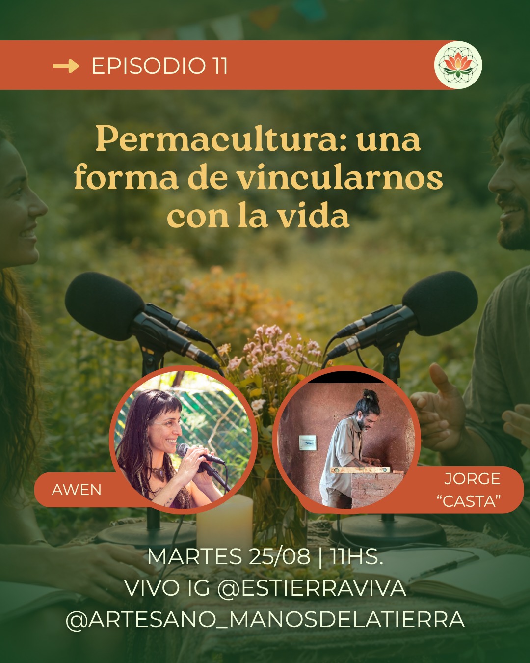 Episodio 11 - Permacultura: Una forma de vincularnos con la vida