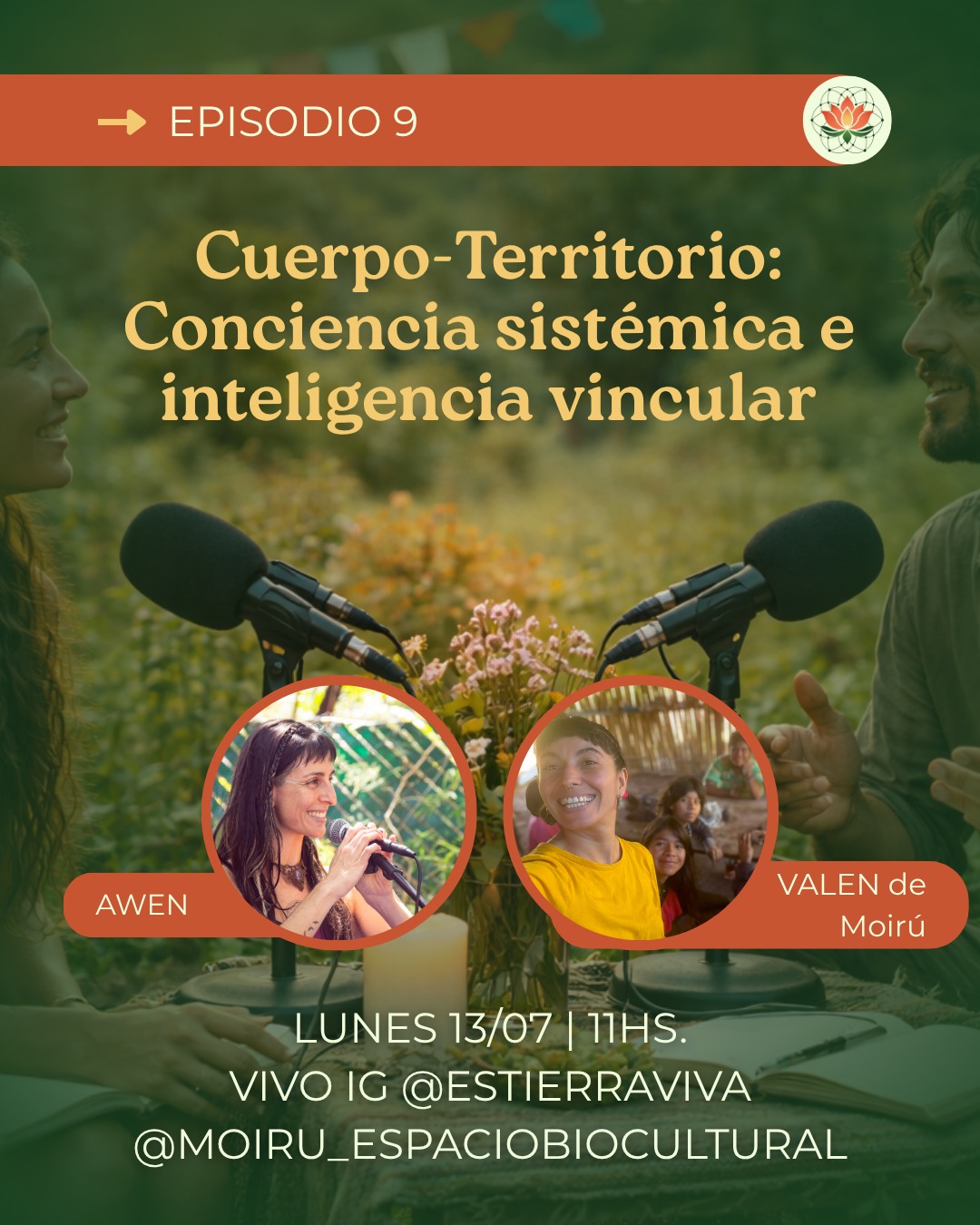 Episodio 9 - Cuerpo-Territorio: conciencia sistémica e inteligencia vincular