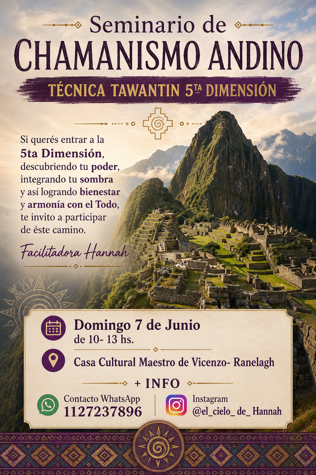 Chamanismo Andino "Técnica Tawantin"