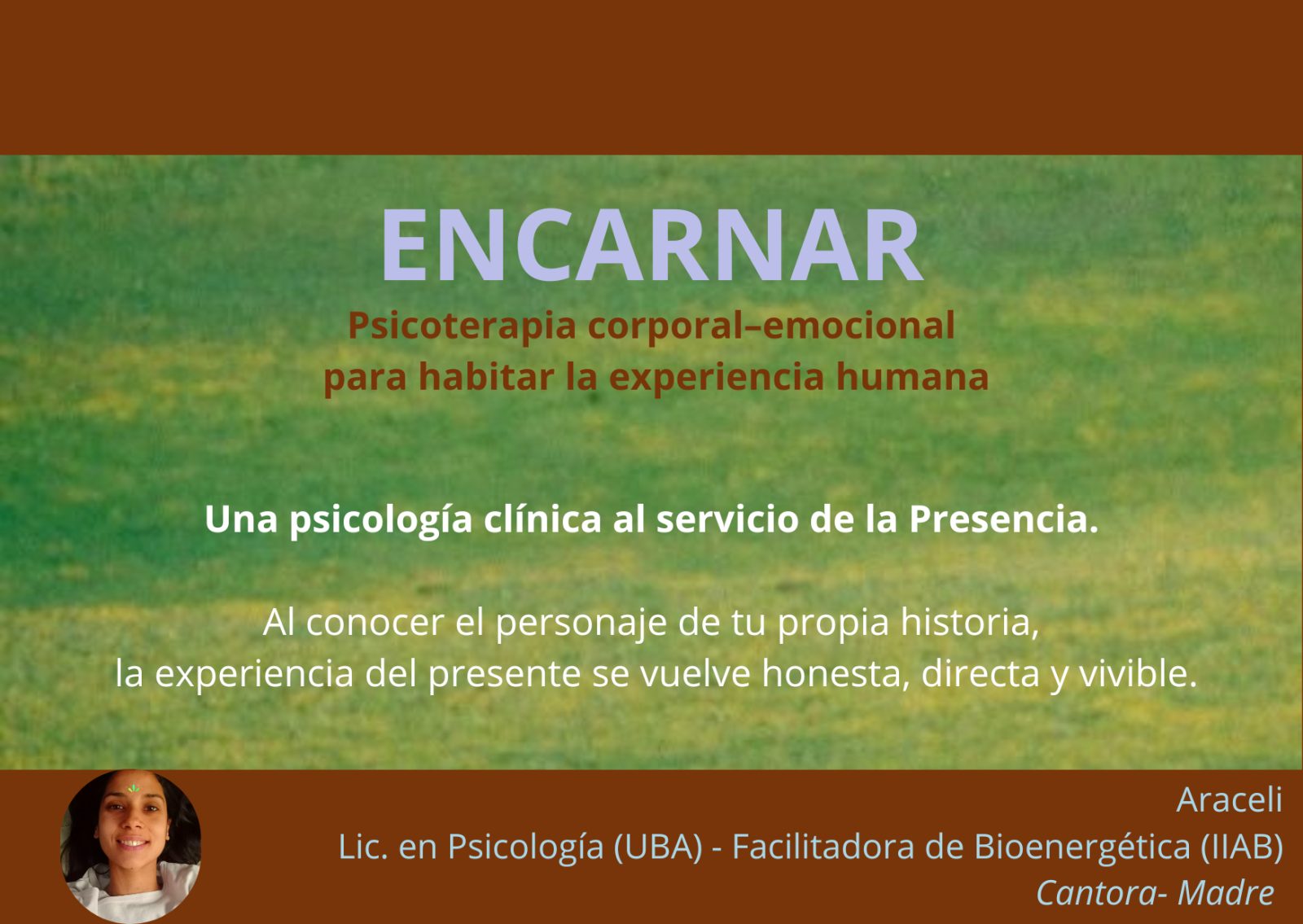 Psicoterapia Corporal y Emocional