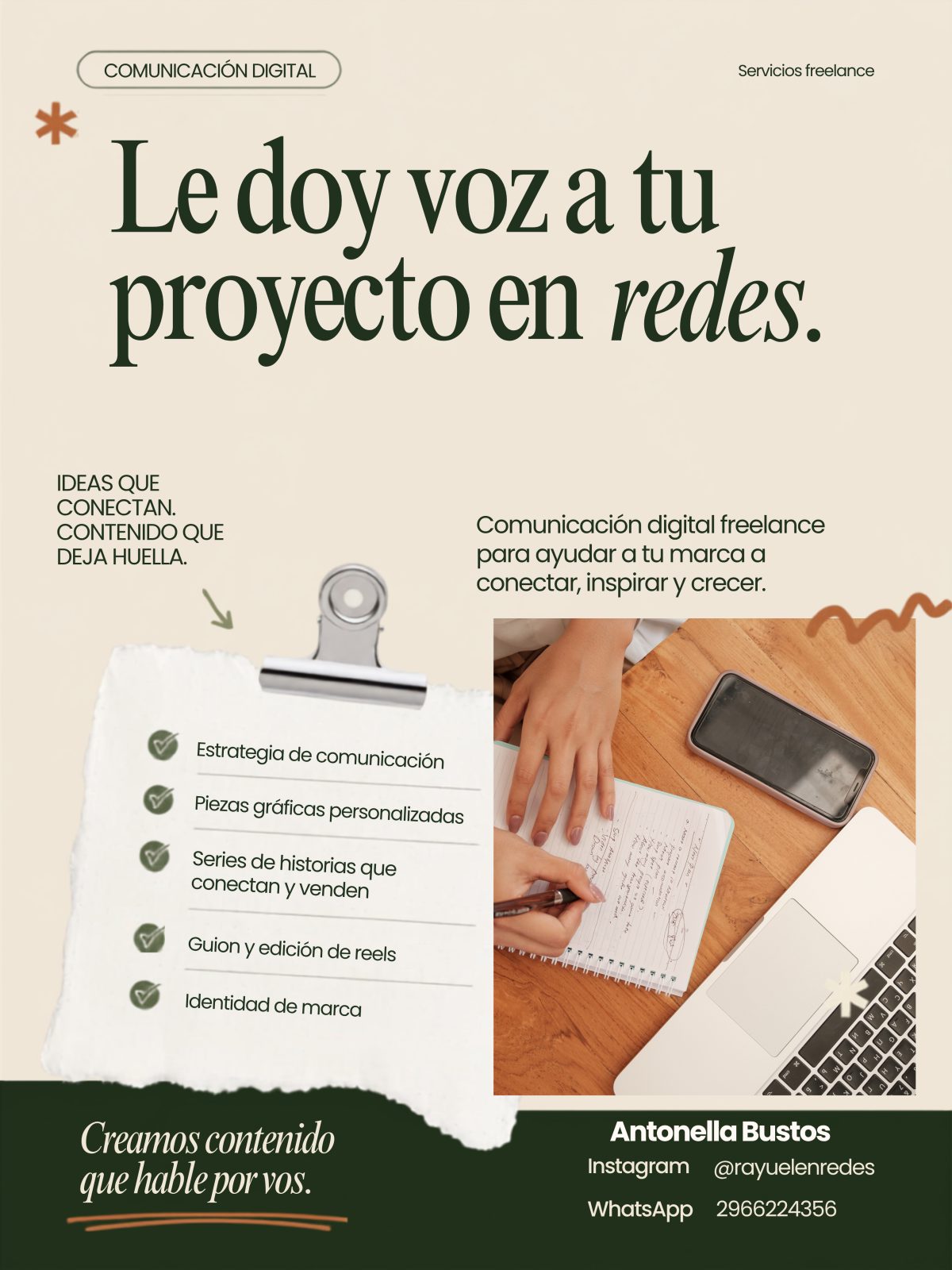 Servicio de social media